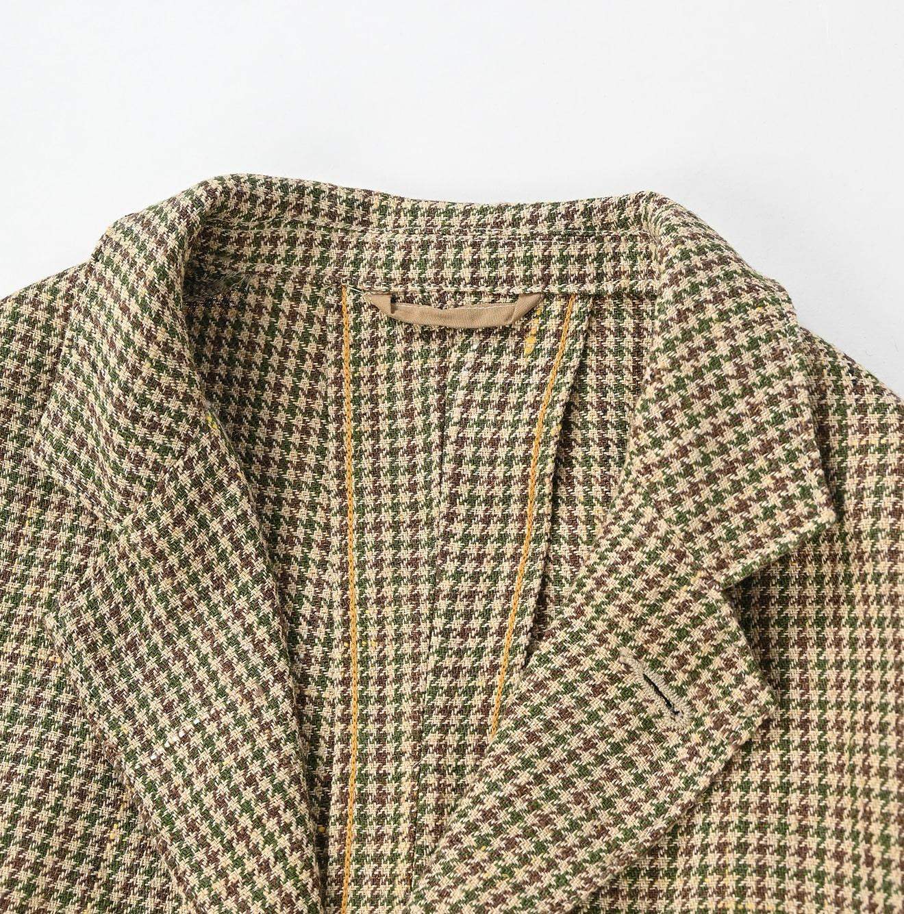 Linen Tweed Miyuki Jacket Men - Image 8