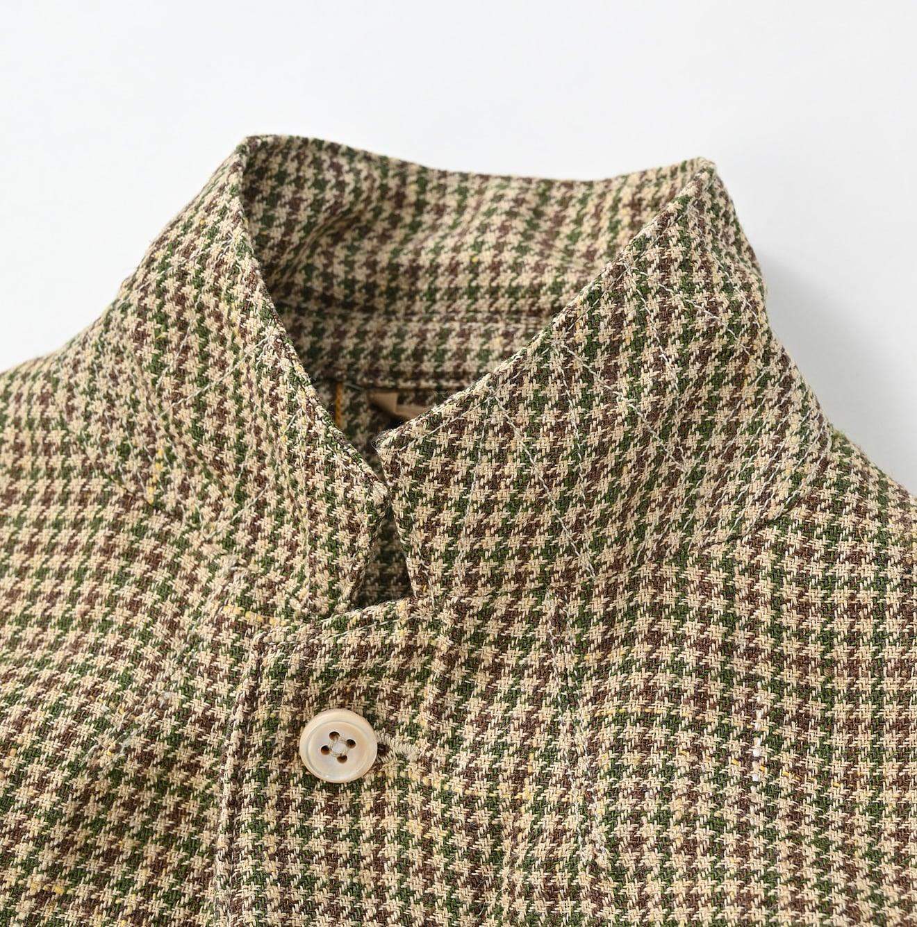 Linen Tweed Miyuki Jacket Men - Image 7