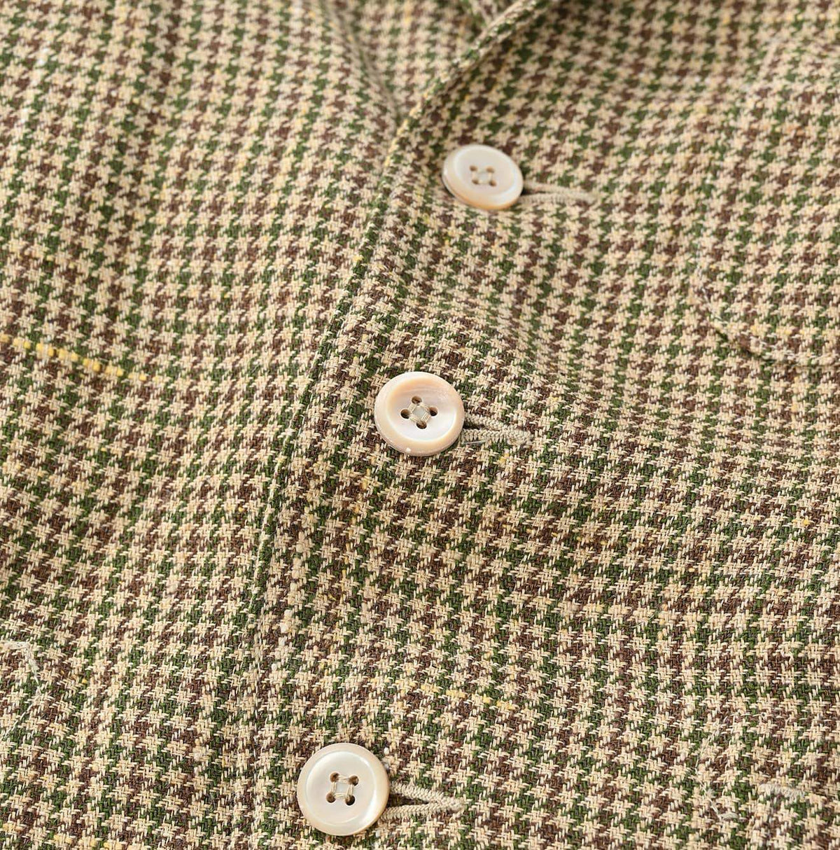 Linen Tweed Miyuki Jacket Men
