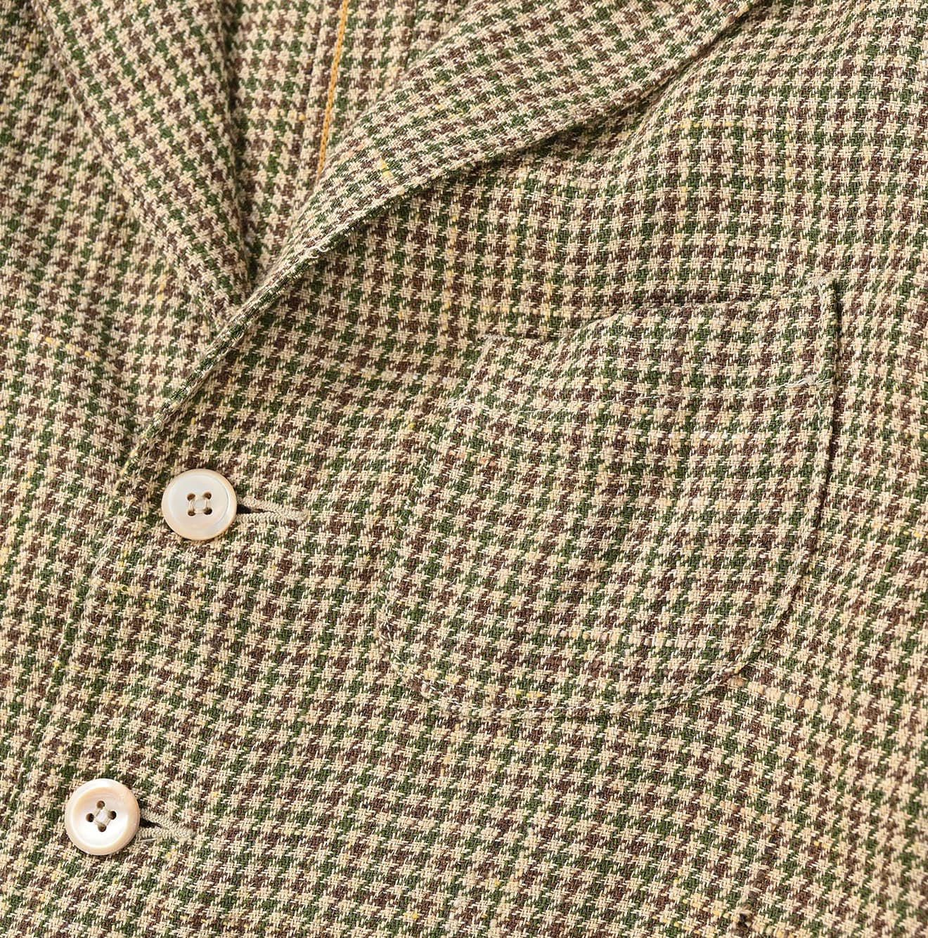 Linen Tweed Miyuki Jacket Men