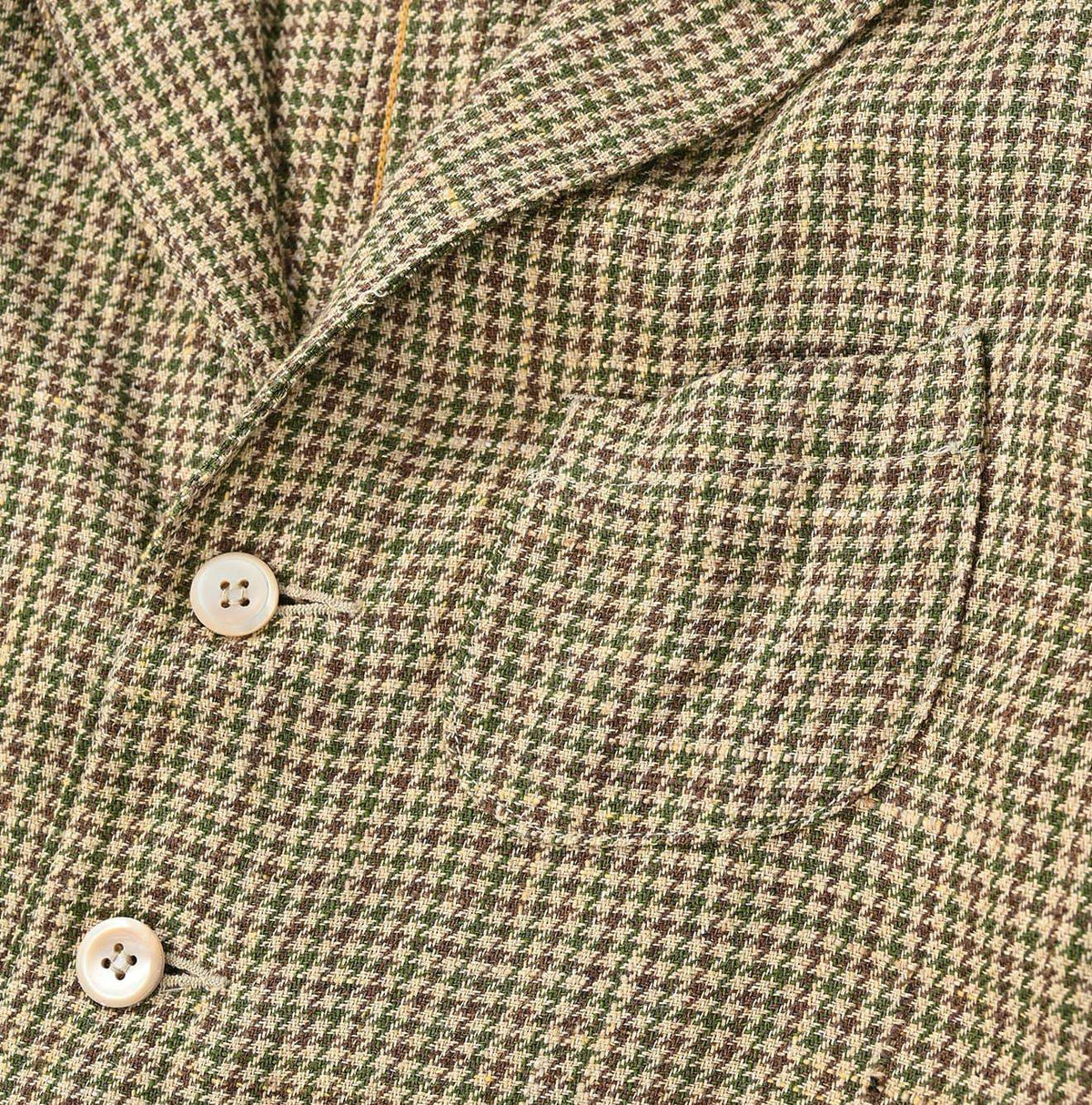 Linen Tweed Miyuki Jacket Men