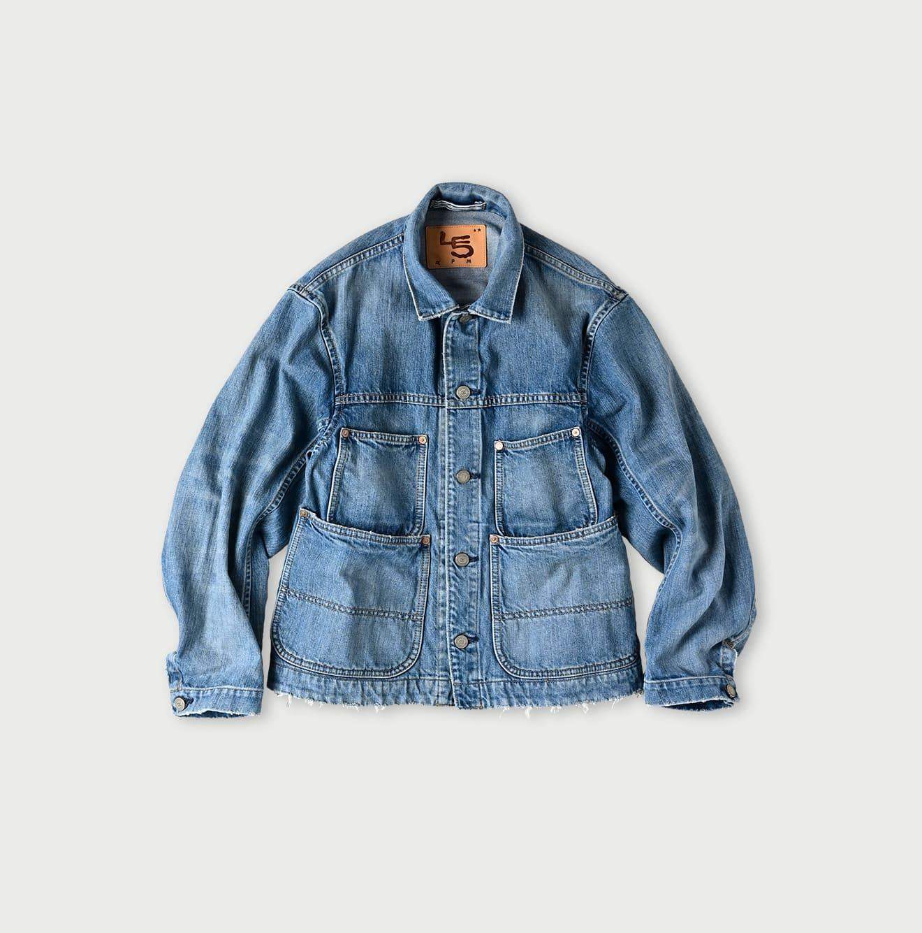 ジャケット・アウター cook jeans patch design jacket blouson cook jeans patch design jacket blouson