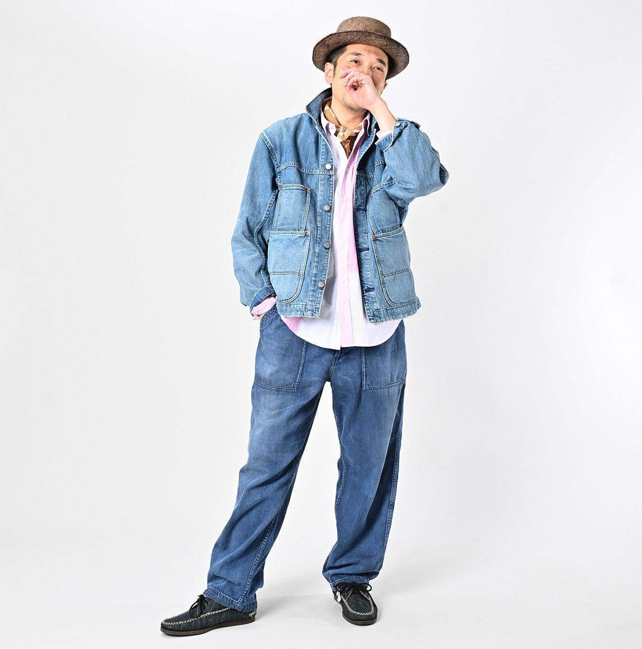 Rye Mugi Denim 908 G-coverall Distressed - 45R by 45rpm studio