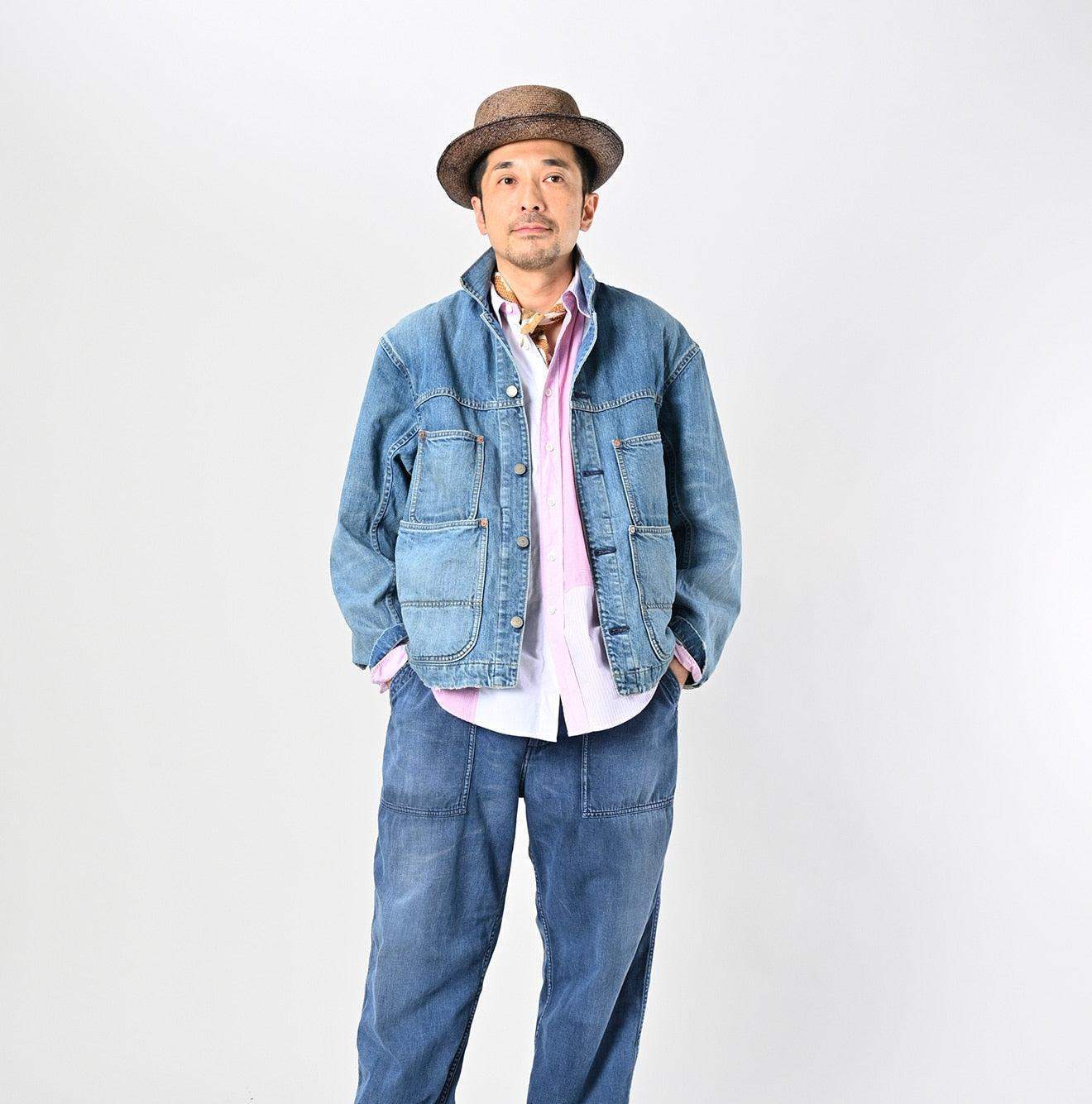 Rye Mugi Denim 908 G-coverall Distressed - 45R by 45rpm studio