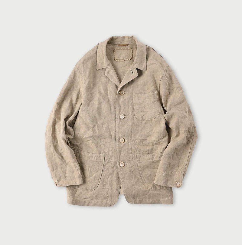 Linen Ocean Jacket Men - 45R by 45rpm studio - Image 1