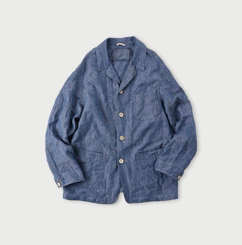 Linen Ocean Jacket Men - 45R by 45rpm studio - Image 2