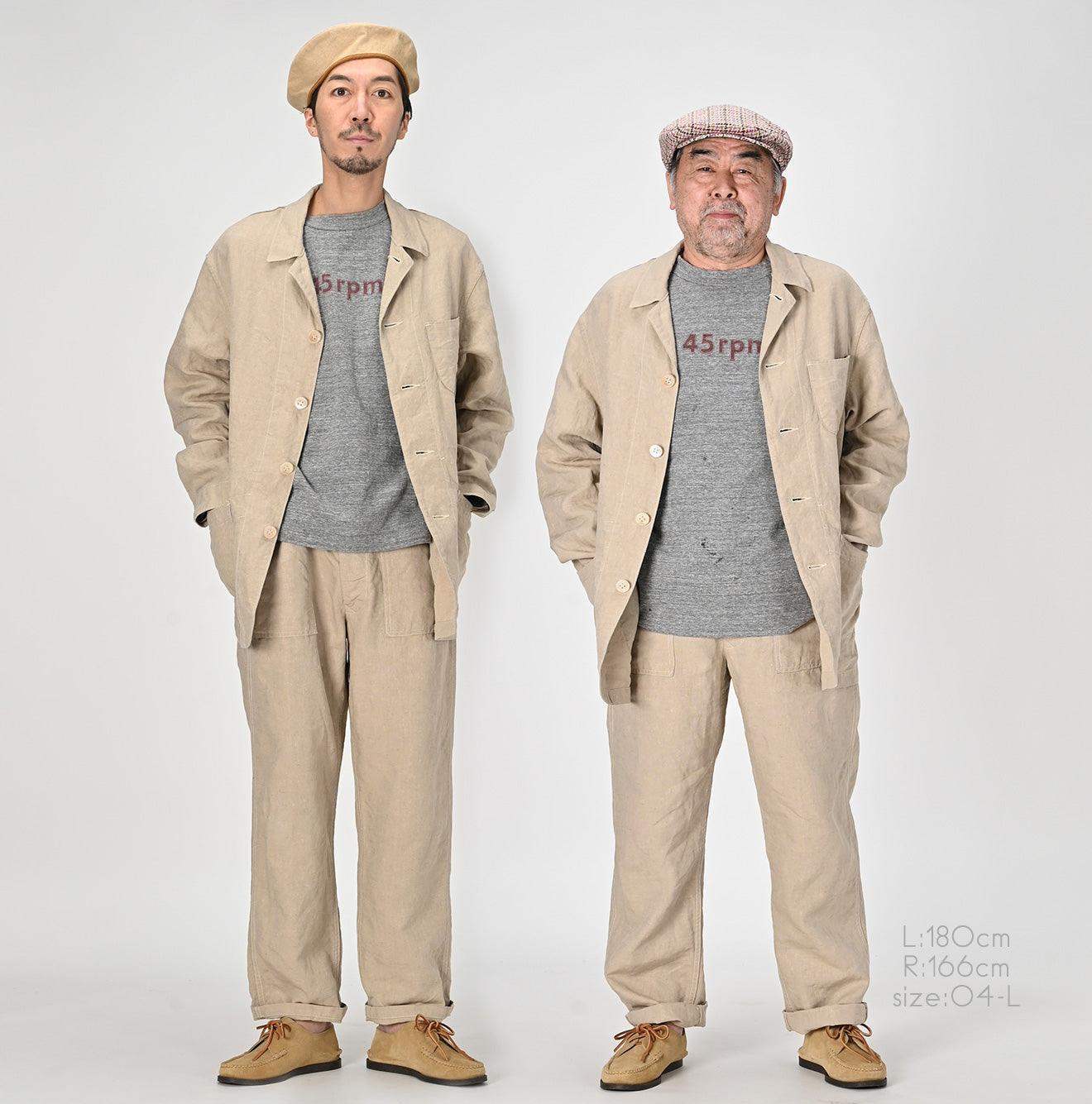 Linen Ocean Jacket Men - 45R by 45rpm studio