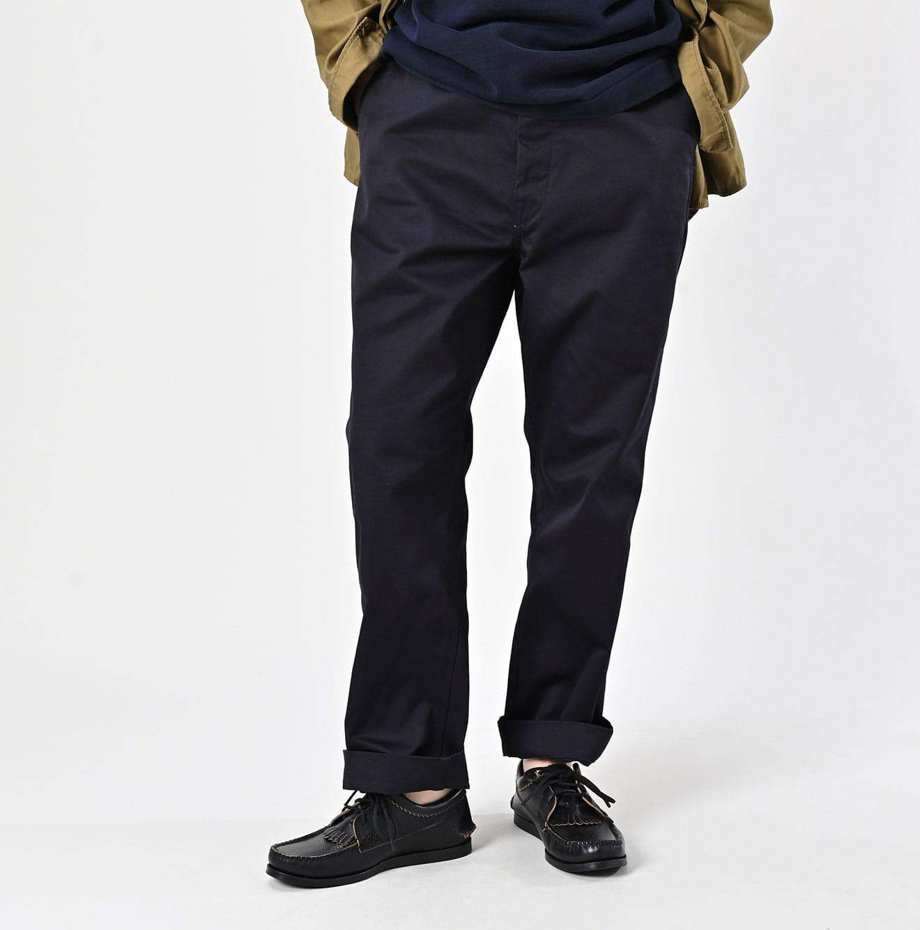 a.presse 24SS Work Chino Trousers チャコール Work Chino Trousers | mark