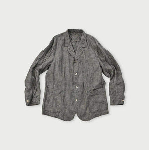 Linen Twill Shirt Jacket Men