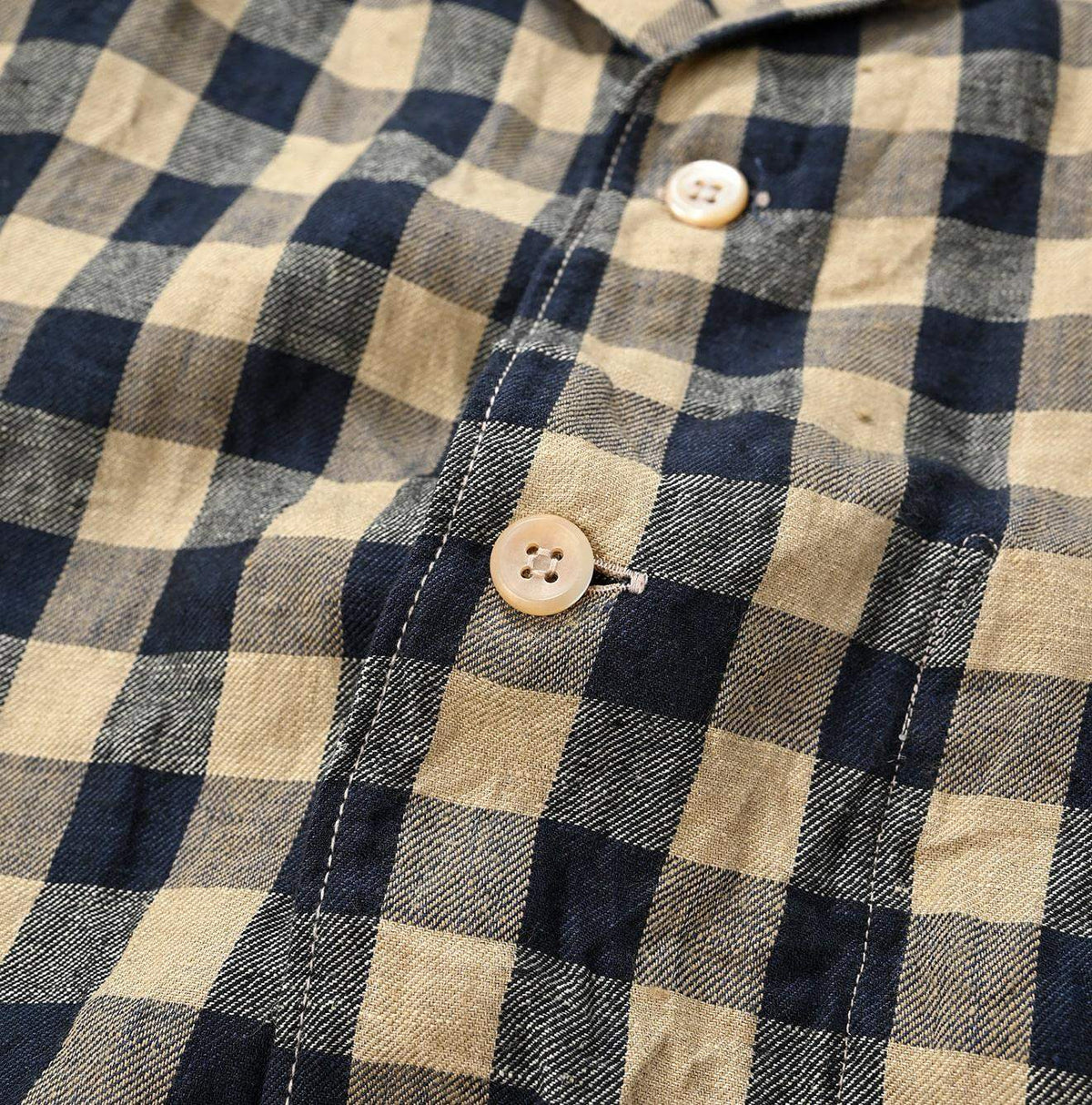 Linen Twill Shirt Jacket Men