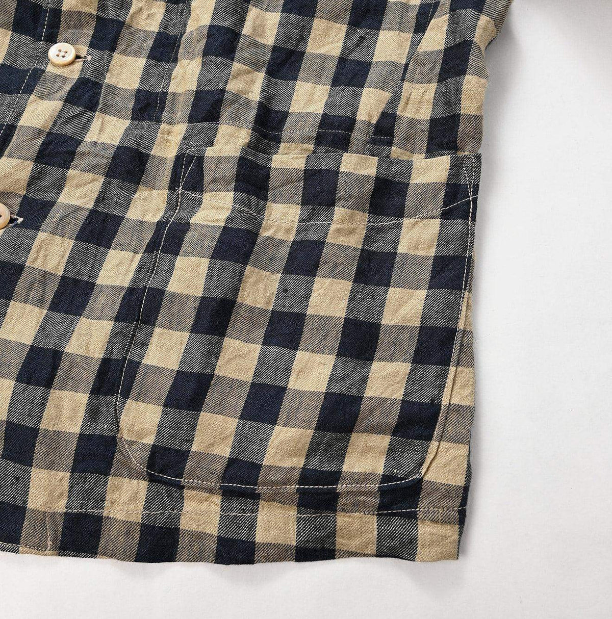 Linen Twill Shirt Jacket Men