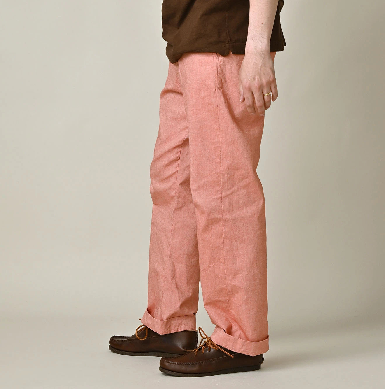 45R Men’s Cotton Linen Oxford Stretch Crosby Slacks - Image 8