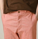 45R Men’s Cotton Linen Oxford Stretch Crosby Slacks