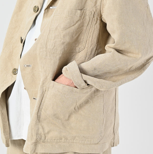 45R Linen Nimes Jacket Men
