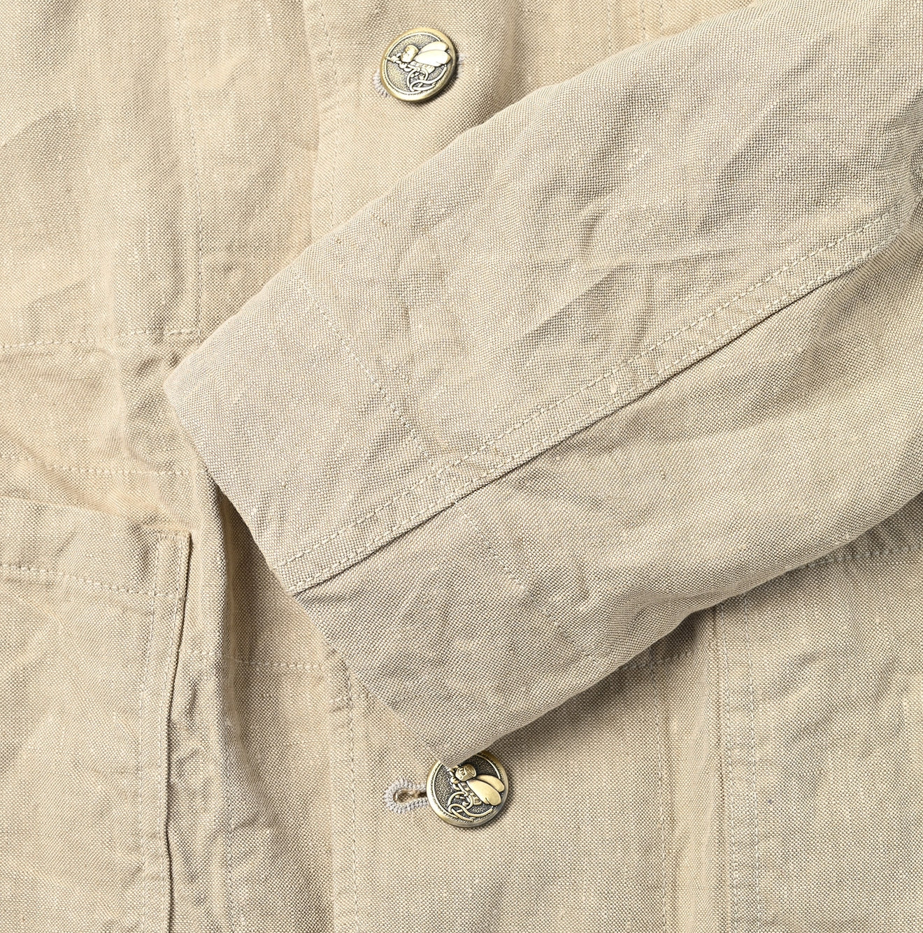 45R Linen Nimes Jacket Men