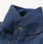45R Indigo Linen Nimes Jacket Men