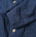 45R Indigo Linen Nimes Jacket Men