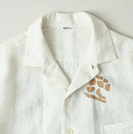 45R Linen Foil Lei Lei Shirt Men