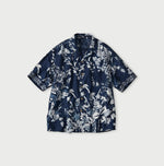 45R Indigo Palampore Lei Lei Shirt Men