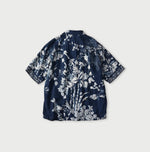 45R Indigo Palampore Lei Lei Shirt Men
