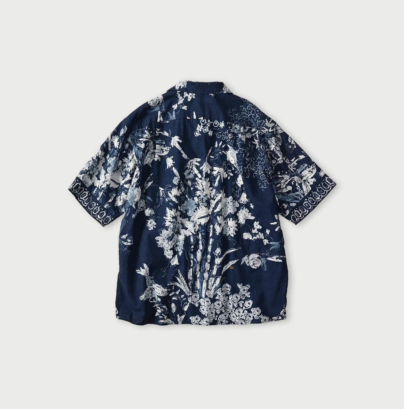 45R Indigo Palampore Lei Lei Shirt Men - Image 10