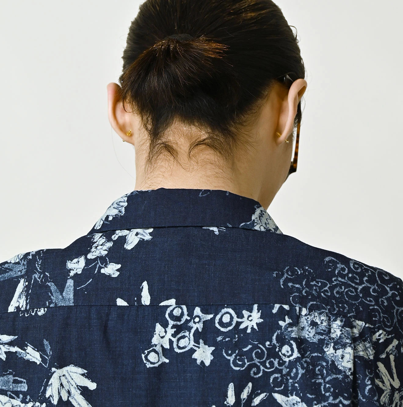 45R Indigo Palampore Lei Lei Shirt Men - Image 8