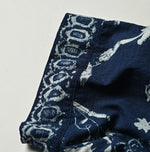 45R Indigo Palampore Lei Lei Shirt Men