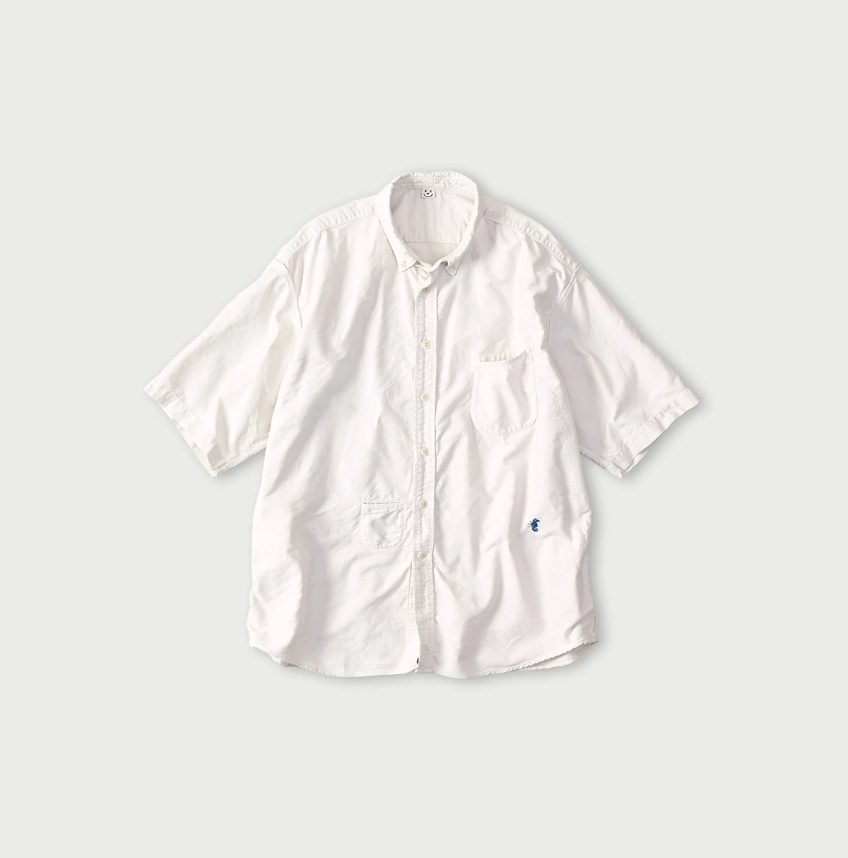 45R Yoko Sateen Ocean Short Sleeve Shirt Men