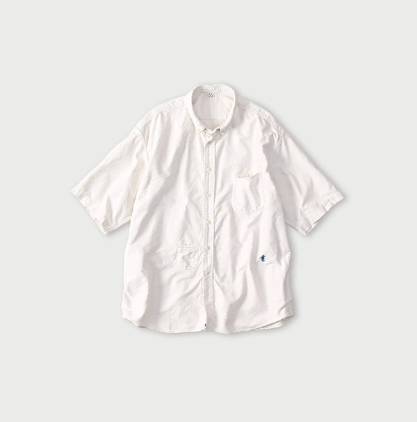 45R Yoko Sateen Ocean Short Sleeve Shirt Men