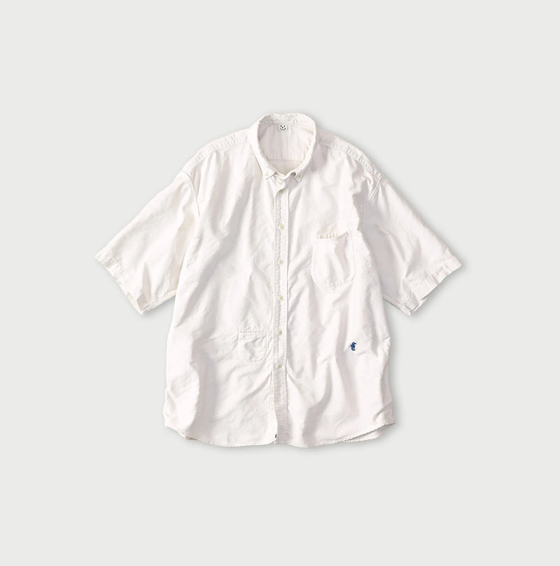 45R Yoko Sateen Ocean Short Sleeve Shirt Men - Image 1