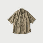 45R Yoko Sateen Ocean Short Sleeve Shirt Men