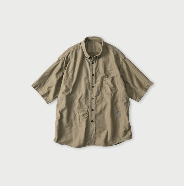 45R Yoko Sateen Ocean Short Sleeve Shirt Men
