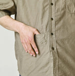 45R Yoko Sateen Ocean Short Sleeve Shirt Men