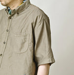 45R Yoko Sateen Ocean Short Sleeve Shirt Men