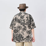 45R Linen Lotus Lei Lei Shirt Men