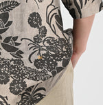 45R Linen Lotus Lei Lei Shirt Men