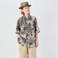 45R Linen Lotus Lei Lei Shirt Men