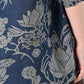 45R Indigo Linen Lotus Lei Lei Shirt Men