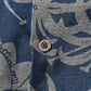 45R Indigo Linen Lotus Lei Lei Shirt Men
