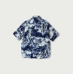 45R Indigo Irie Aloha Lei Lei Shirt Men