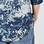 45R Indigo Irie Aloha Lei Lei Shirt Men