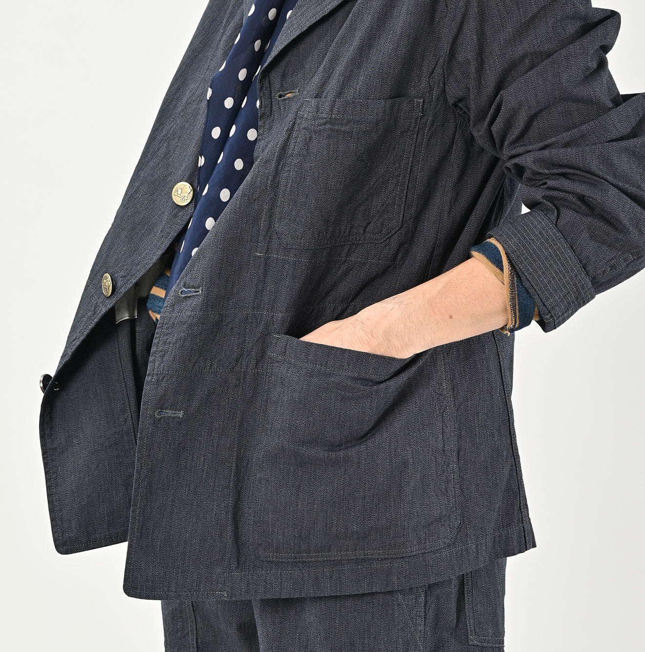 45R Yorimoku Nimes Jacket Men - Image 14