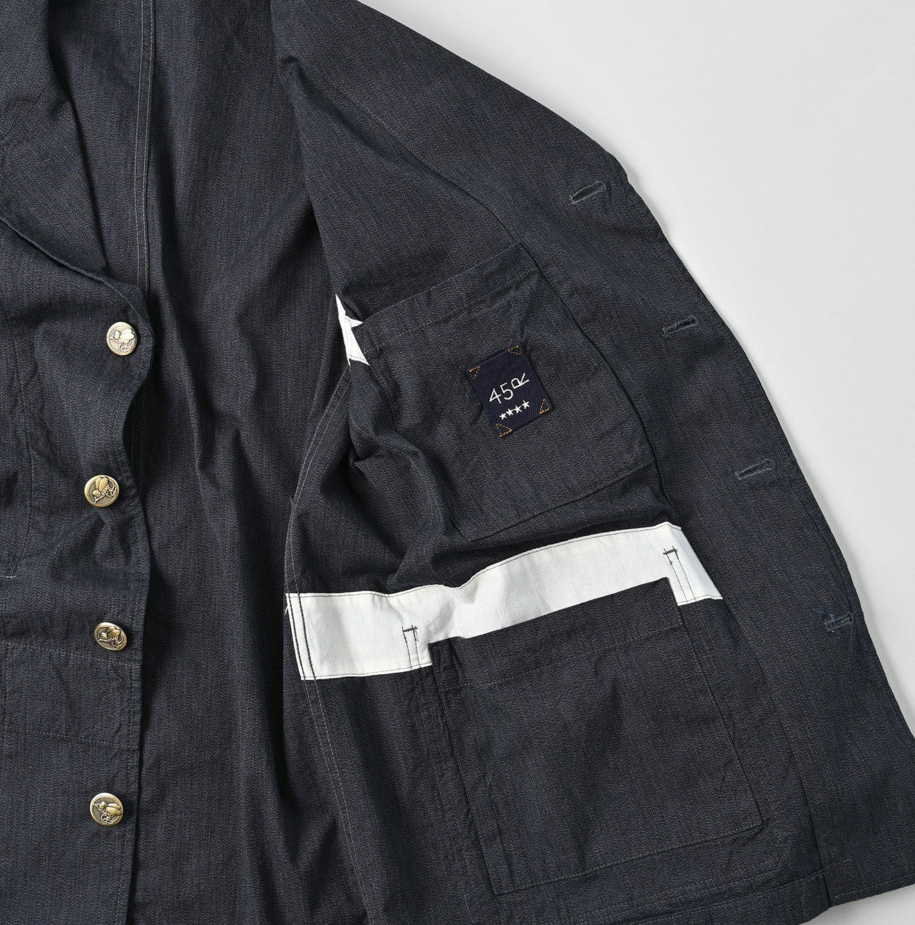 45R Yorimoku Nimes Jacket Men