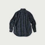 45R Indigo Supima Oxford 908 Dots Loafer Shirt