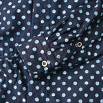 45R Indigo Supima Oxford 908 Dots Loafer Shirt