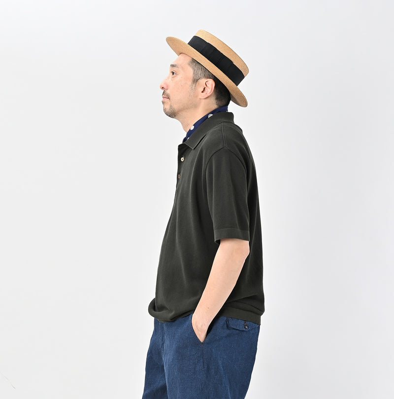 45R Pique Knit-sewn Polo - Image 6