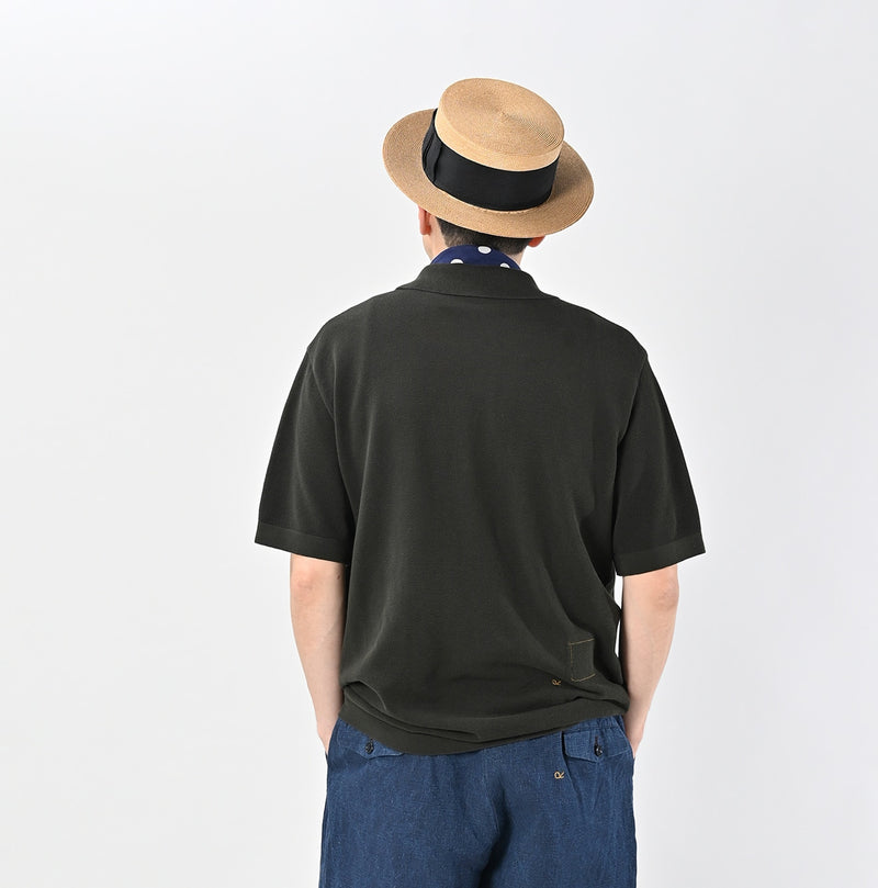 45R Pique Knit-sewn Polo - Image 7