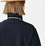 45R Indigo Pique Knit-sewn Polo