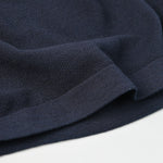 45R Indigo Pique Knit-sewn Polo