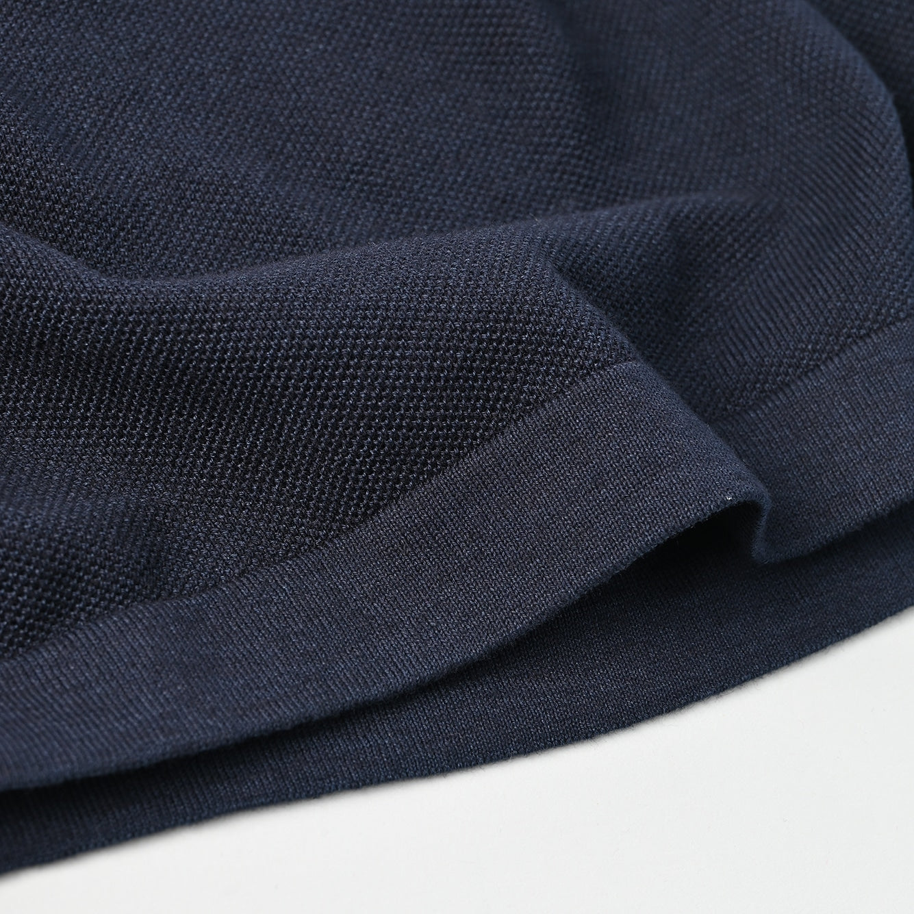 45R Indigo Pique Knit-sewn Polo